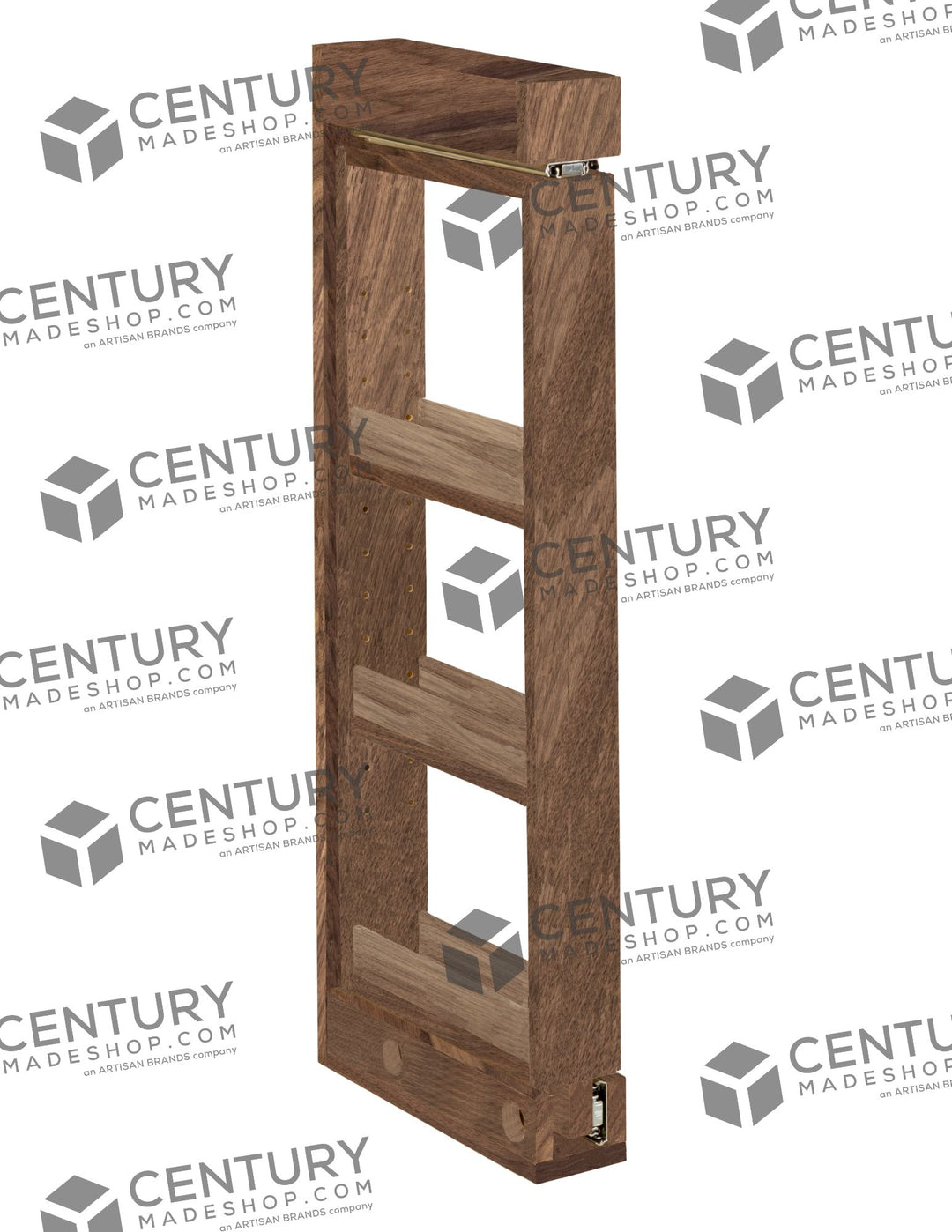 Century Components 3x30" Riviera Series Wall Cabinet Filler Organizer For 4" Cabinet Opening (RIVWCF330PF)