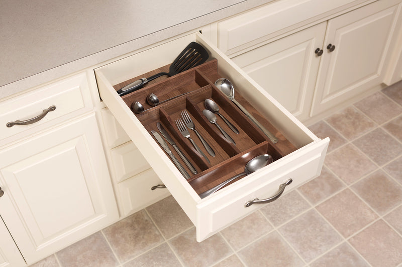 Century Components - 14" Walnut Creek Series Silverware Tray Insert - WCCKF14PF