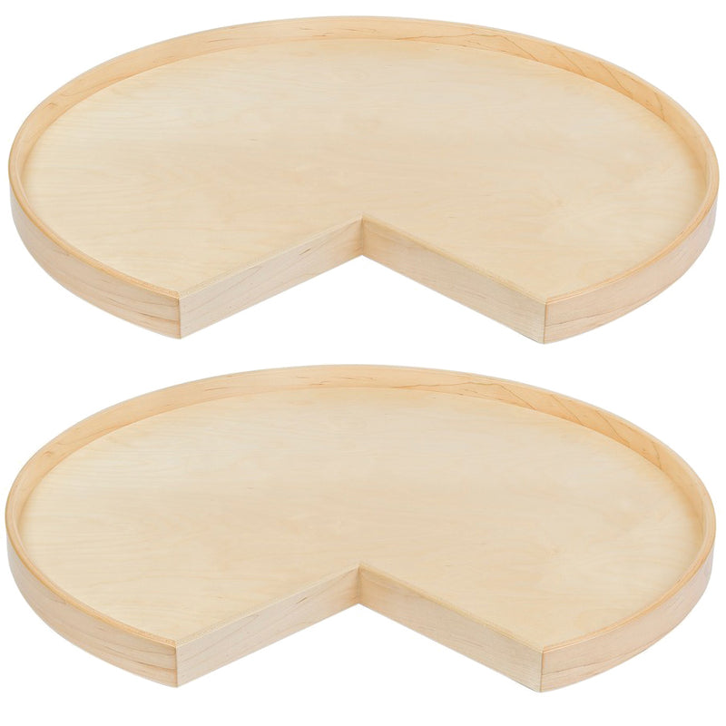 Century Components - 32" Pie Cut Lazy Susan Trays Only Not Drilled Bulk-2 - SHO32PCPF