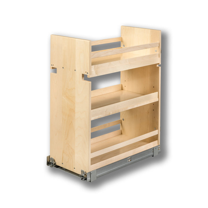 12" Signature Series Base Cabinet Organizer in maple, studio view 4