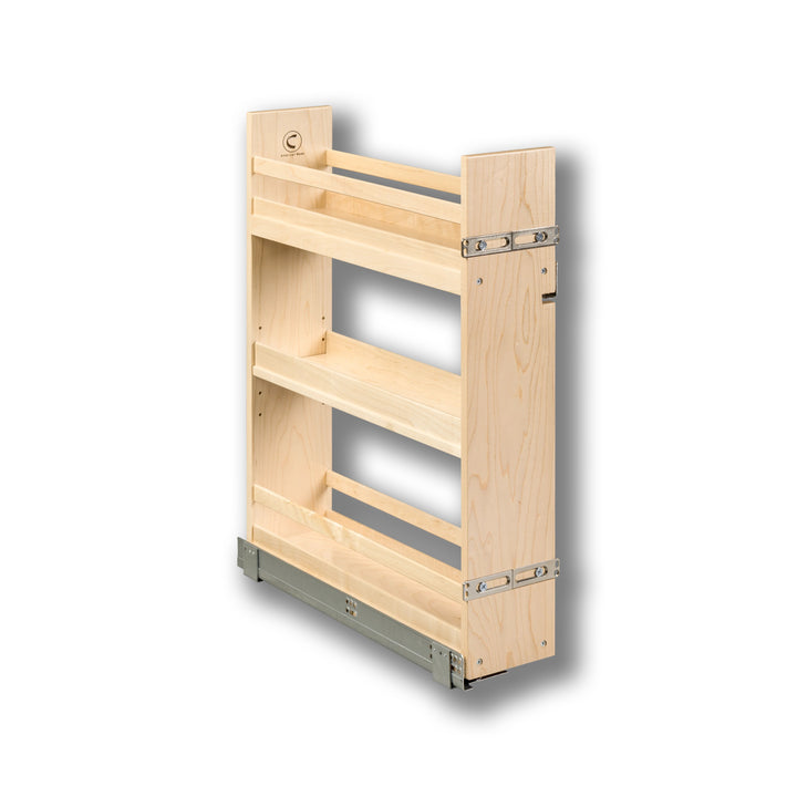 6" Signature Series Base Cabinet Organizer in maple