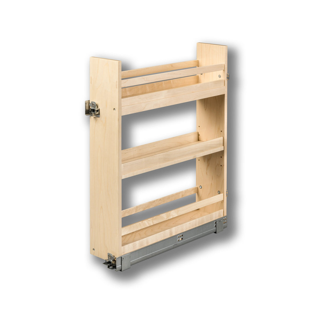 6" Signature Series Base Cabinet Organizer in maple, studio view 3
