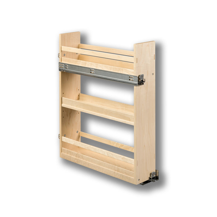 6" Signature Series Base Cabinet Organizer in maple, studio view 4