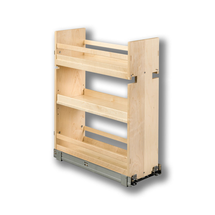 9" Signature Series Base Cabinet Organizer in maple, studio view 5