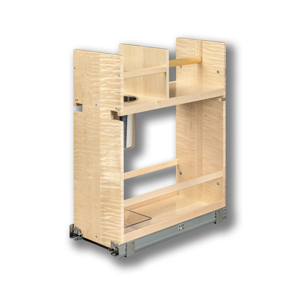 Signature Series 10 1/2" Cabinet Cleaning Organizer in maple