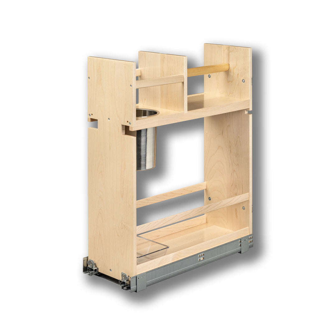 Signature Series 9" Cabinet Cleaning Organizer in maple