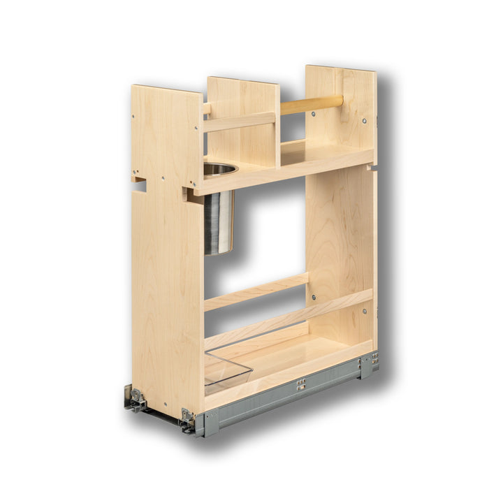 Signature Series 9" Cabinet Cleaning Organizer in maple