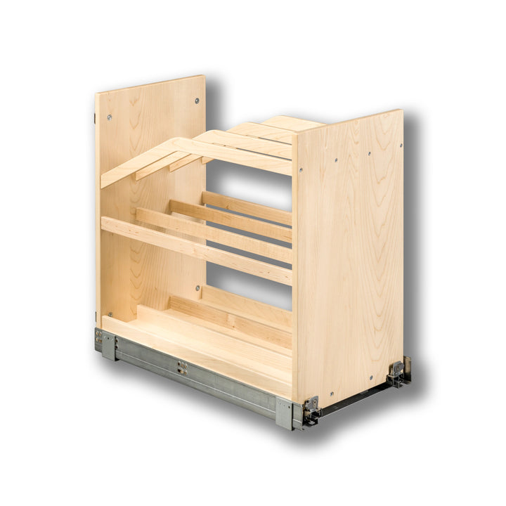 Signature Series 12" Cookie Tray Pull-Out - SIGCTP115PF (Replaces CTP115) in maple, studio view 5