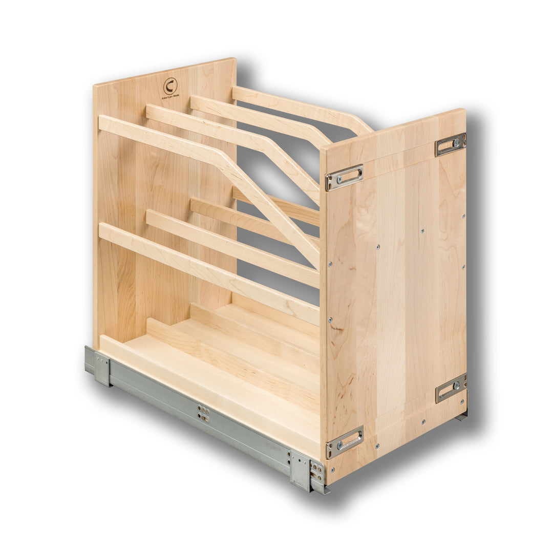 Signature Series 13 1/2" Cookie Tray Pull-Out - SIGCTP130PF (Replaces CTP130PF) in maple, studio view 2