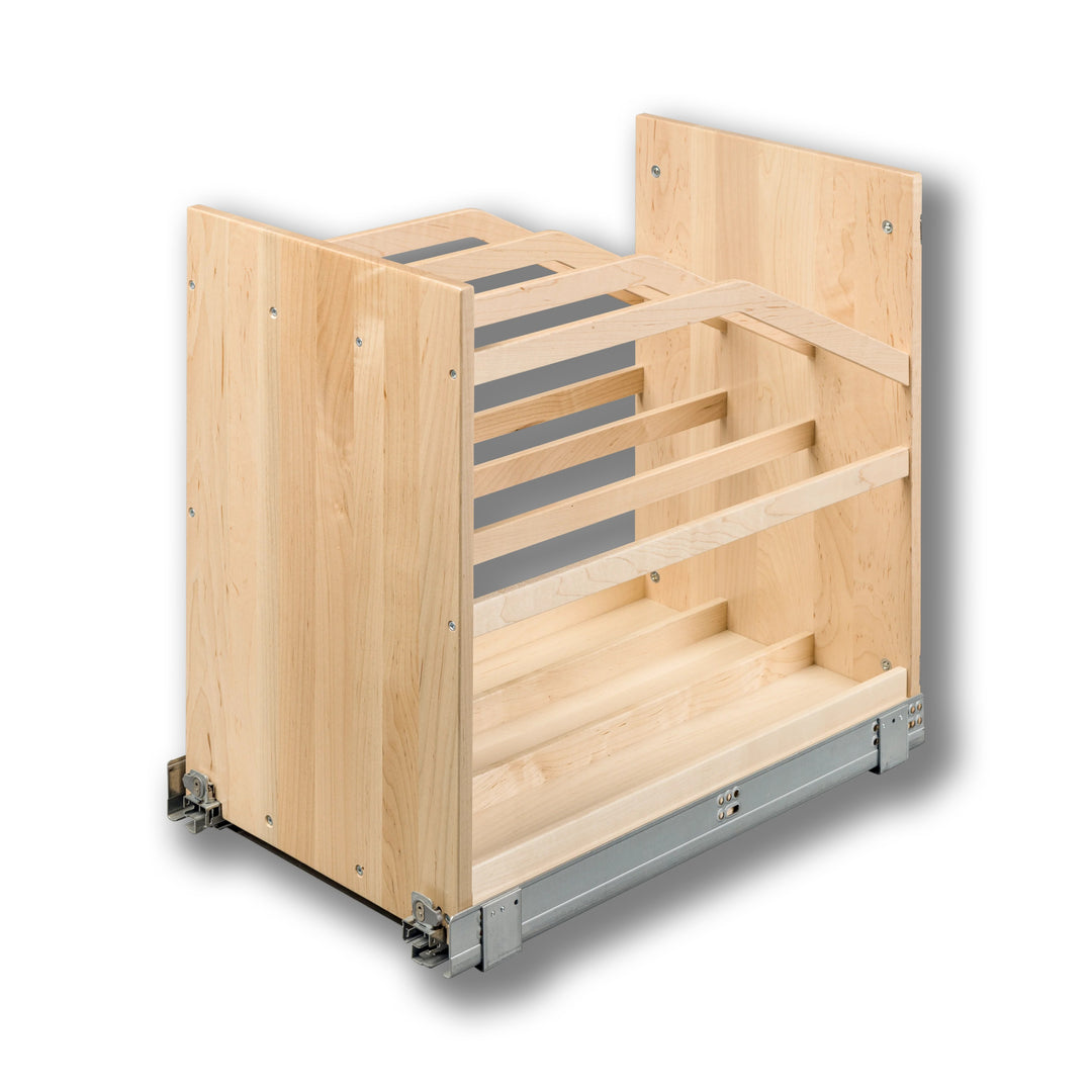 Signature Series 13 1/2" Cookie Tray Pull-Out - SIGCTP130PF (Replaces CTP130PF) in maple, studio view 3