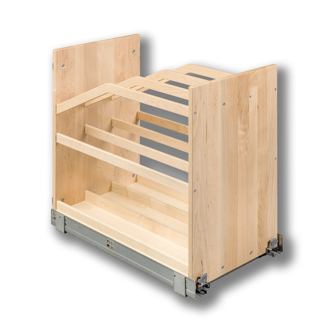 Signature Series 13 1/2" Cookie Tray Pull-Out - SIGCTP130PF (Replaces CTP130PF) in maple, studio view 4