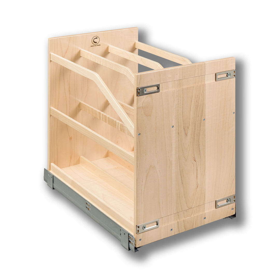Signature Series 15" Cookie Tray Pull-Out - SIGCTP145PF (Replaces CTP145PF) in maple, studio view 2