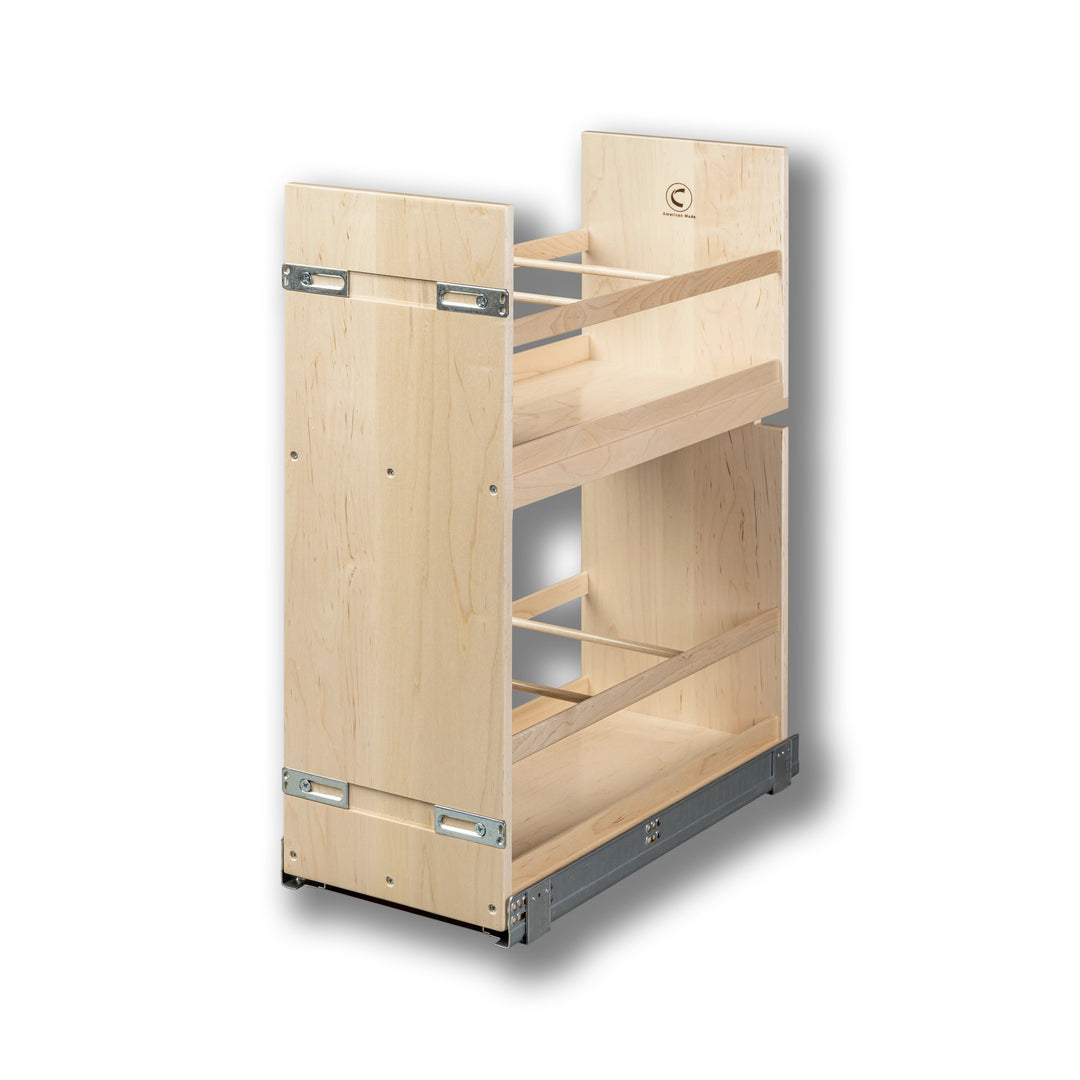 10" Signature Series Oil &amp; Vinegar Organizer in maple, studio view 5