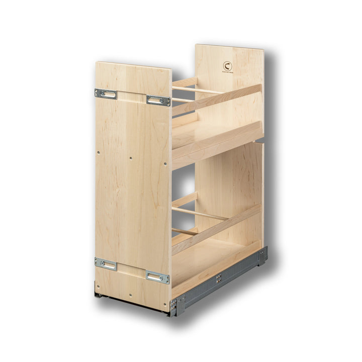 10" Signature Series Oil &amp; Vinegar Organizer in maple, studio view 5