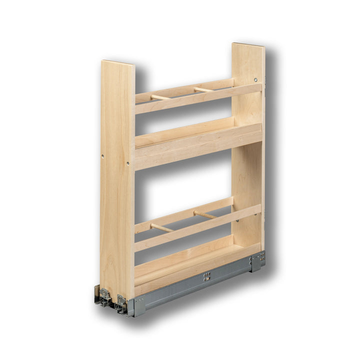 5 1/2" Signature Series Oil &amp; Vinegar Organizer in maple, studio view 3
