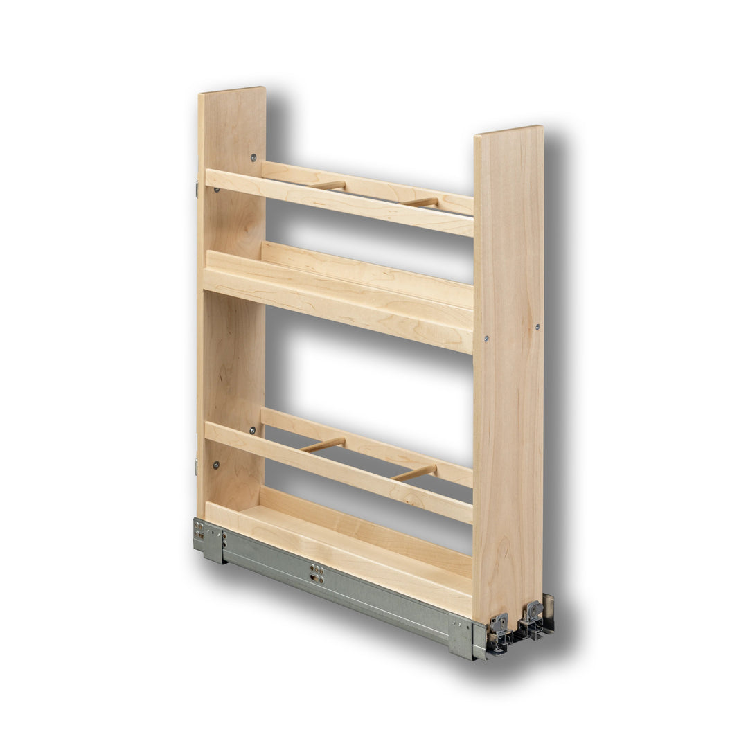 5 1/2" Signature Series Oil &amp; Vinegar Organizer in maple, studio view 4