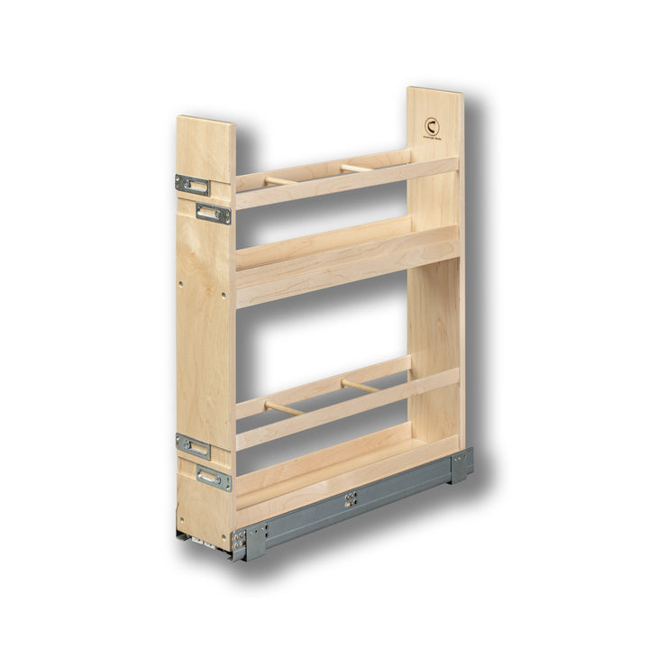 5 1/2" Signature Series Oil &amp; Vinegar Organizer in maple, studio view 5