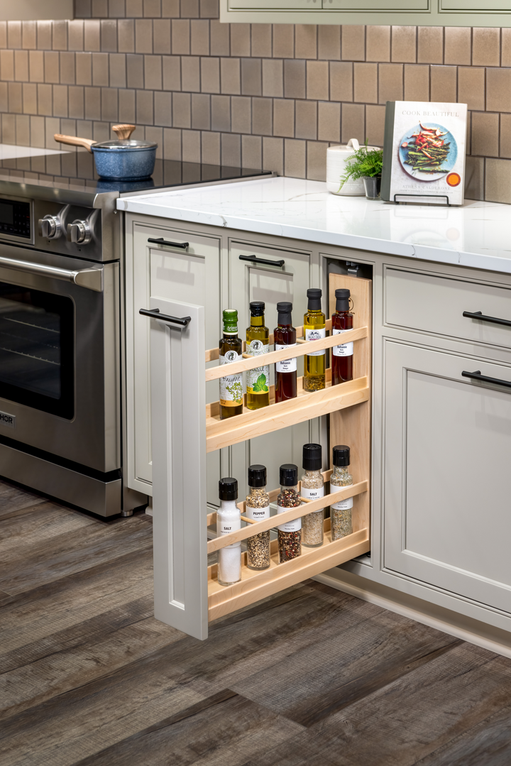 Century Components 5 1/2" Signature Series Oil &amp; Vinegar Organizer For 5 1/2" Cabinet Opening (SIGOV50PF)