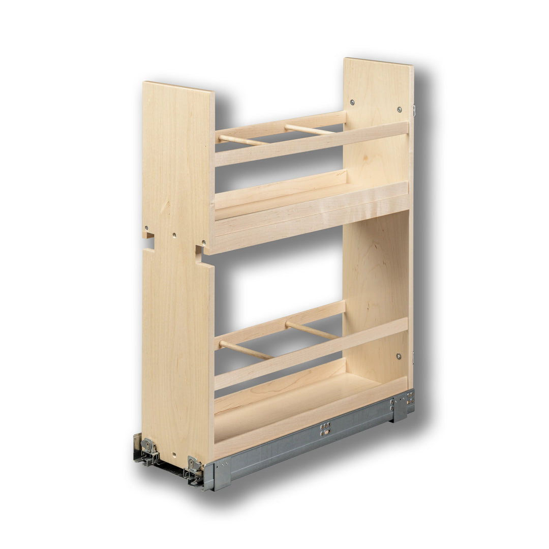 7 1/2" Signature Series Oil &amp; Vinegar Organizer in maple, studio view 5