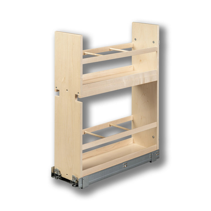 7 1/2" Signature Series Oil &amp; Vinegar Organizer in maple, studio view 5