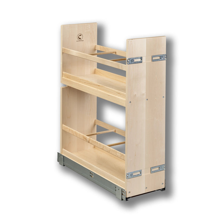 8" Signature Series Oil &amp; Vinegar Organizer in maple, studio view 2