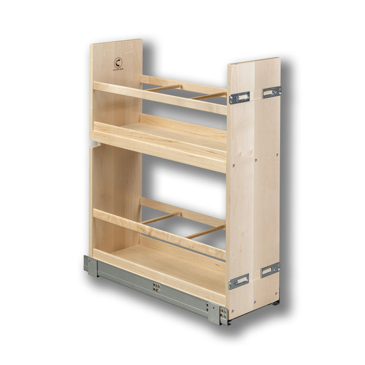 8" Signature Series Oil &amp; Vinegar Organizer in maple, studio view 3