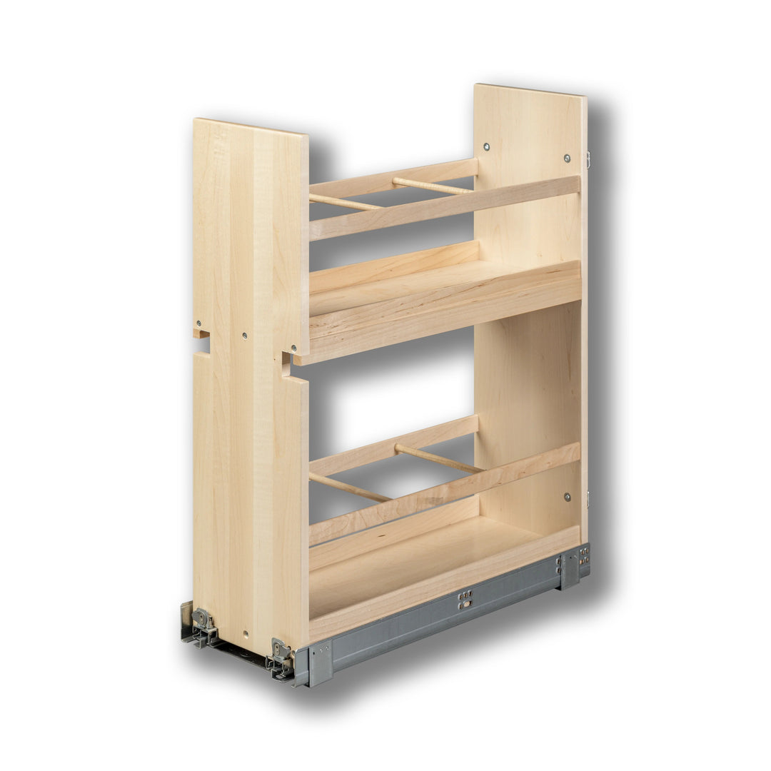 8" Signature Series Oil &amp; Vinegar Organizer in maple, studio view 4