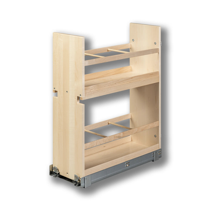 8" Signature Series Oil &amp; Vinegar Organizer in maple, studio view 4