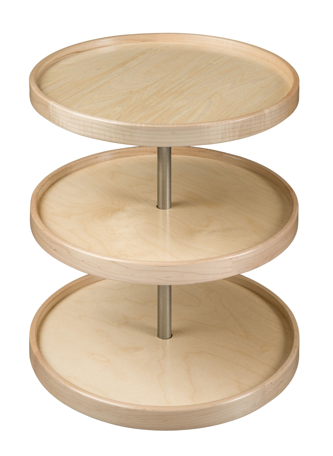 Century Components Contender Series 3 Shelf Full Round Lazy Susan Hardware Only Independently Rotating Century Components (CONFRWH)