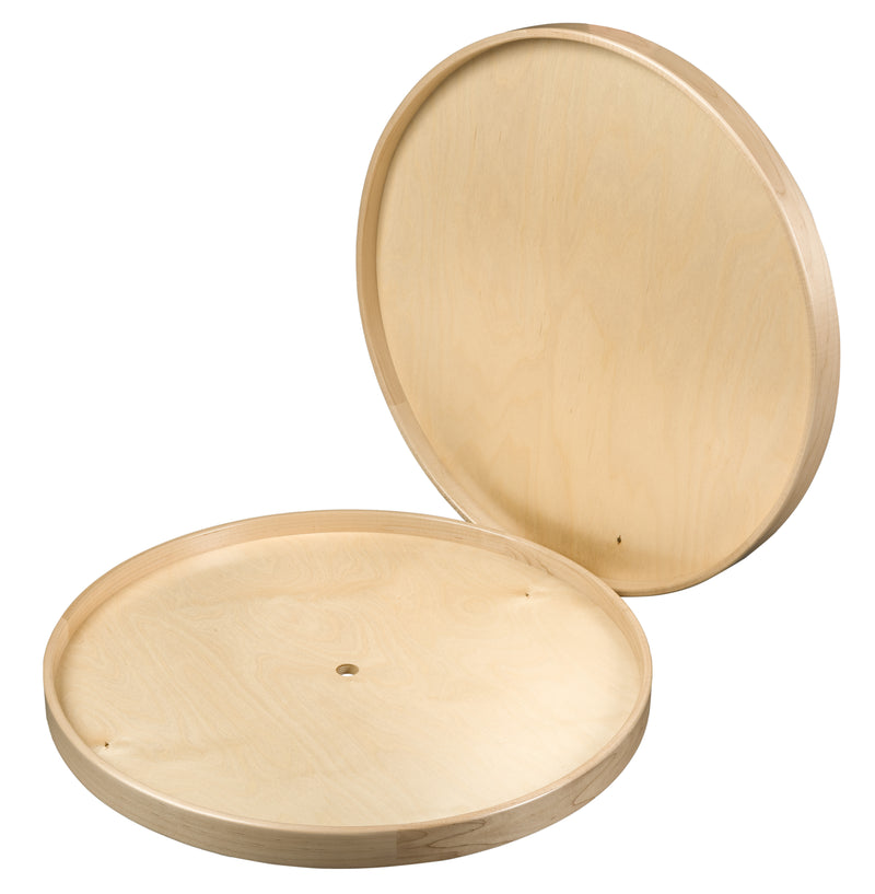 Century Components - Signature Series Lazy Susan - Two 28" Full Round Shelves With Hardware -SIGSHO28FRPF
