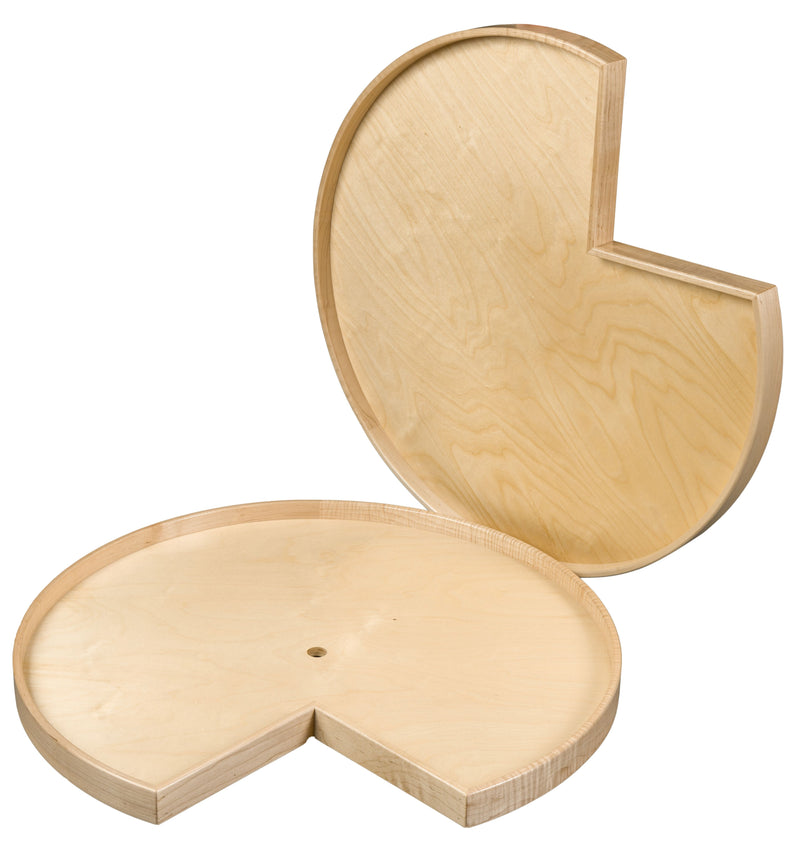 Century Components - Signature Series Lazy Susan - Two 32" Pie Cut Shelves With Hardware - SIGSHO32PCPF