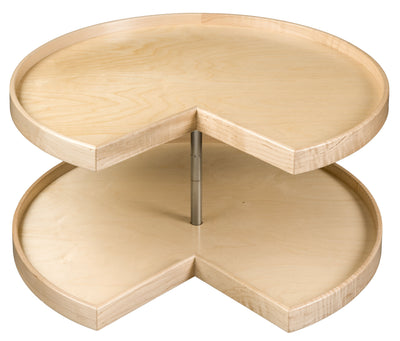 Century Components - Signature Series Lazy Susan - Two 32" Pie Cut Shelves With Hardware - SIGSHO32PCPF