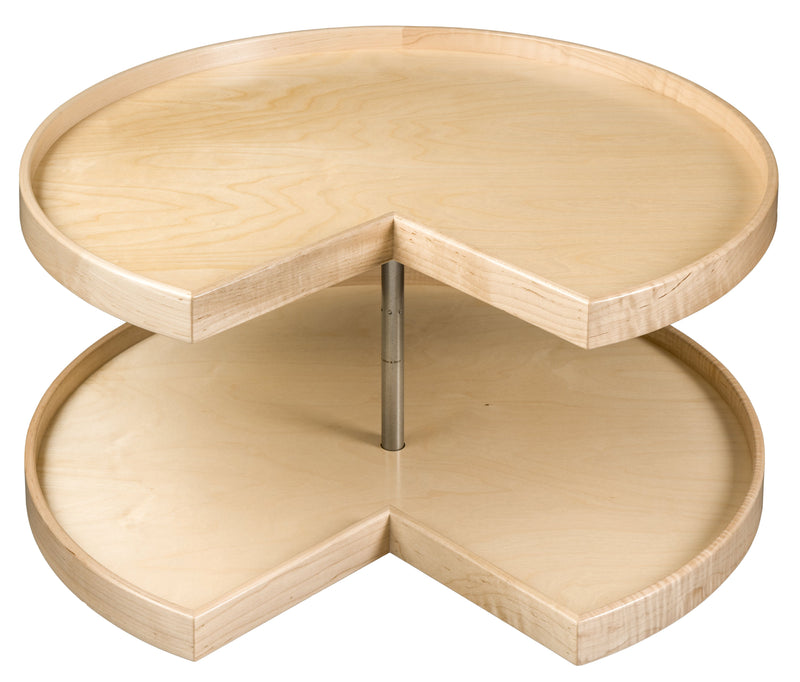 Century Components - Signature Series Lazy Susan - Two 32" Pie Cut Shelves With Hardware - SIGSHO32PCPF