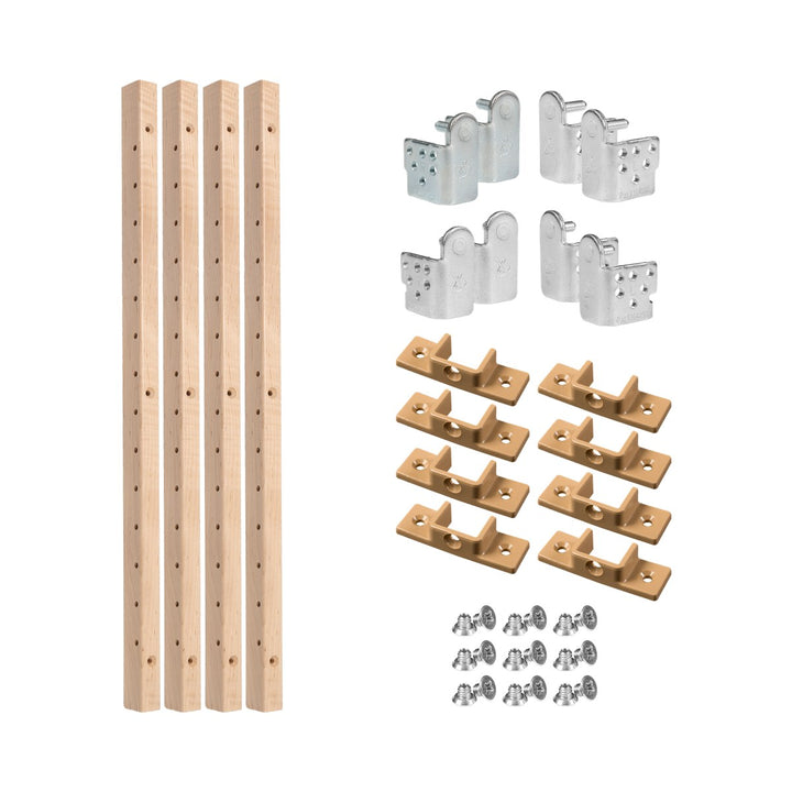 Signature Series X-Bracket Base Cabinet Kit - 1" W x 21" H in maple