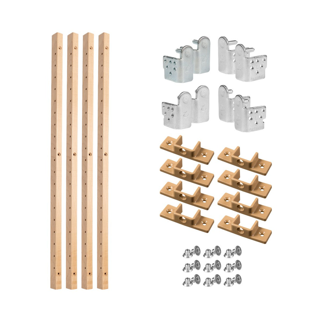 Signature Series X-Bracket Vanity Cabinet Kit - 1" W x 28" H in maple