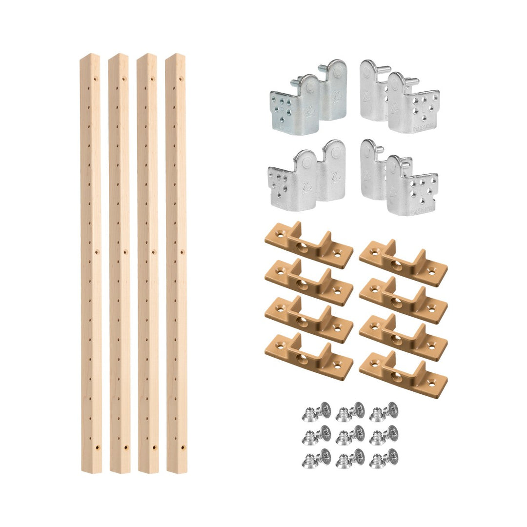 Signature Series X-Bracket Vanity Cabinet Kit - 1 1/2" W x 27 1/2" H in maple