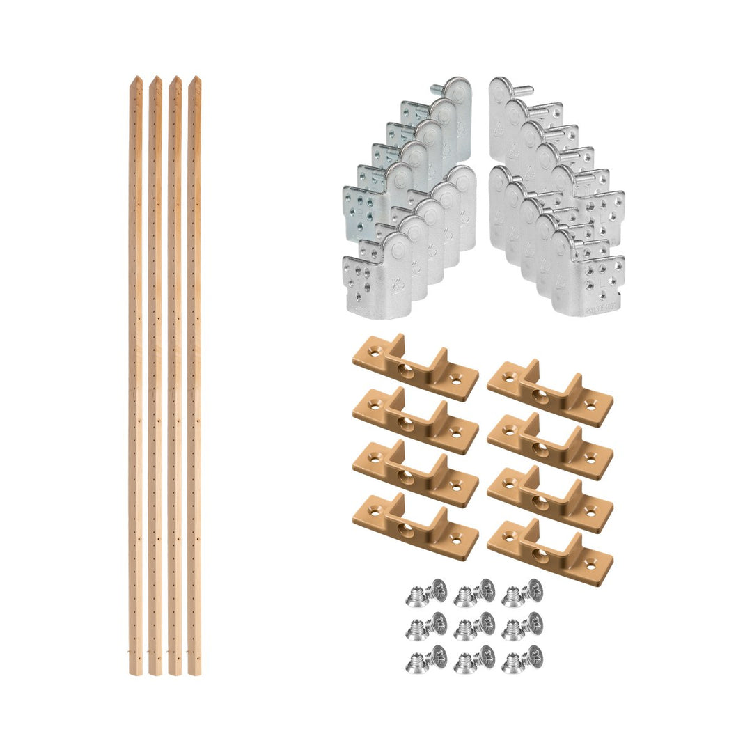 Signature Series X-Bracket Pantry Cabinet Kit - 1 1/4" W x 59" H in maple
