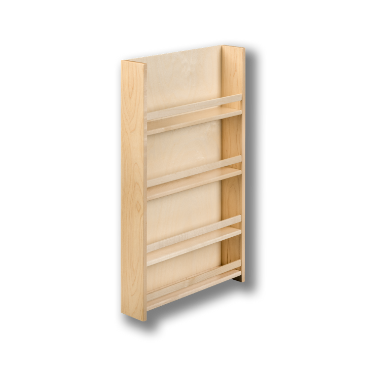 Century Components 15" Door Mounted Spice Rack Trimmable (SRTRIM15PF)