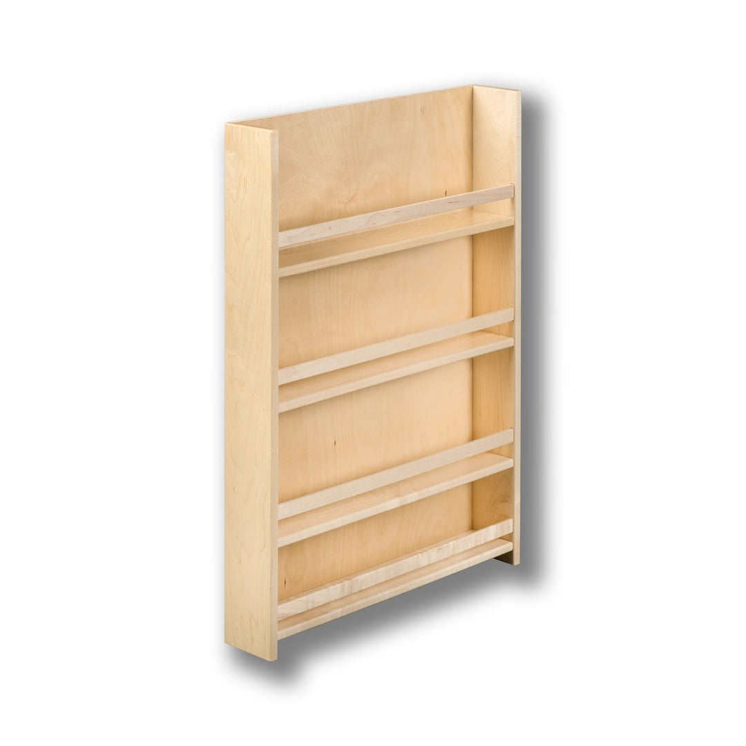 18" Door Mounted Spice Rack, studio view 3