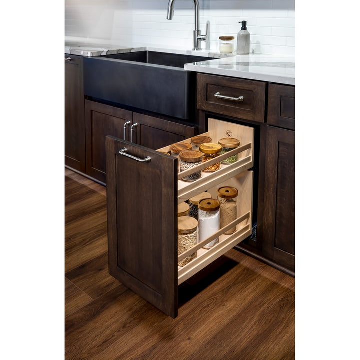 Century Components 8-1/2" Short Height Base Cabinet Pull-Out Organizer For 8-1/2" Cabinet Opening (CASSHB80PF)