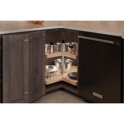 Century Components - Contender Series Lazy Susan - Two 28" Full Round Shelves With Hardware - CON28FRPF