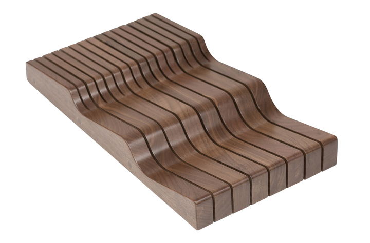 Century Components 9" Riviera Series The Wave Knife Block For 9 1/2" Cabinet Opening (RIVWKB90PF)