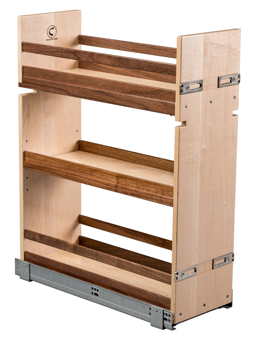 Century Components 9" Walnut Creek Series Base Cabinet Organizer For 9" Cabinet Opening (WCCBO85PF)