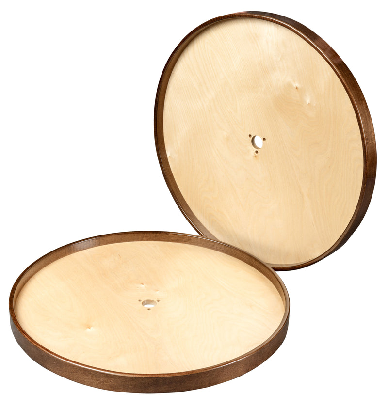 Century Components - Walnut Creek Contender Series Lazy Susan - Two 28" Full Round Shelves With Hardware - WCCCON28FRPF