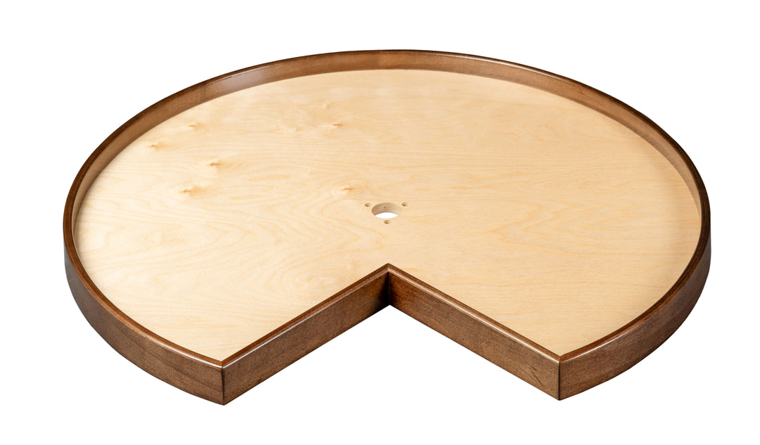 Century Components Walnut Creek Contender Series Lazy Susan - Two 32" Pie Cut Shelves - Hardware Included (WCCCON32PCPF)