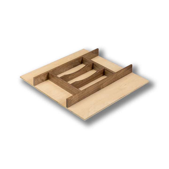 20" Walnut Creek Series Silverware Tray Insert in maple and walnut