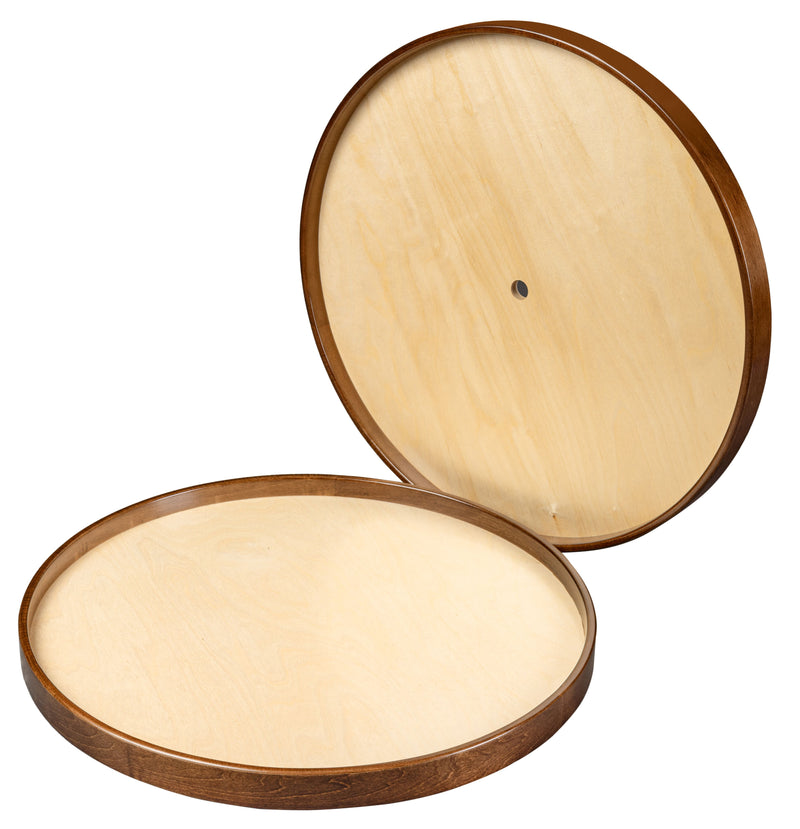 Century Components - Walnut Creek Signature Series Lazy Susan - Two 32" Full Round Shelves With Hardware - WCCSIGSHO32FRPF