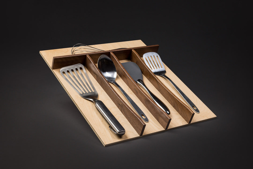 Century Components 18" Walnut Creek Series Utensil Tray Insert For 18 1/2" Cabinet Opening (WCCUT18PF)