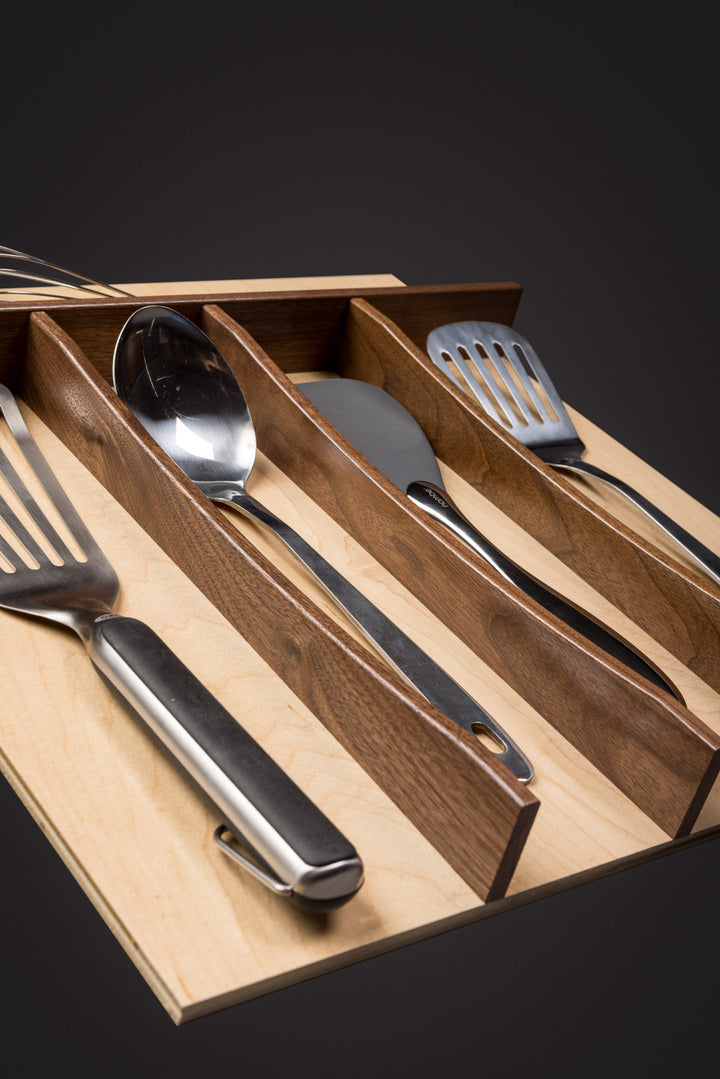 Century Components 18" Walnut Creek Series Utensil Tray Insert For 18 1/2" Cabinet Opening (WCCUT18PF)