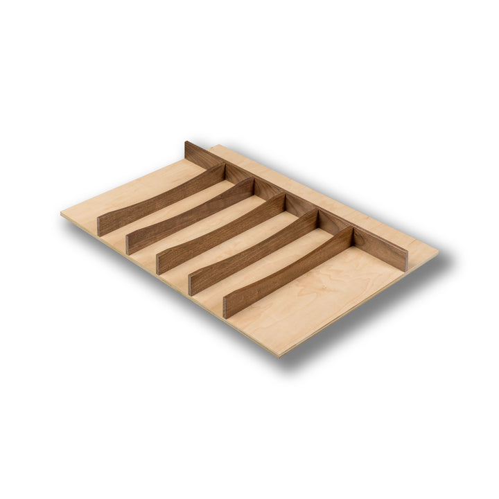 26" Walnut Creek Series Utensil Tray Insert in maple and walnut
